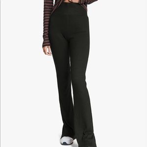 Rag & Bone black ‘the knit rib flare’ NWT